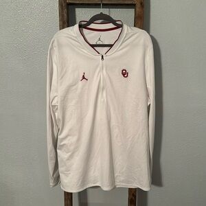 OU Jordan quarter zip pullover